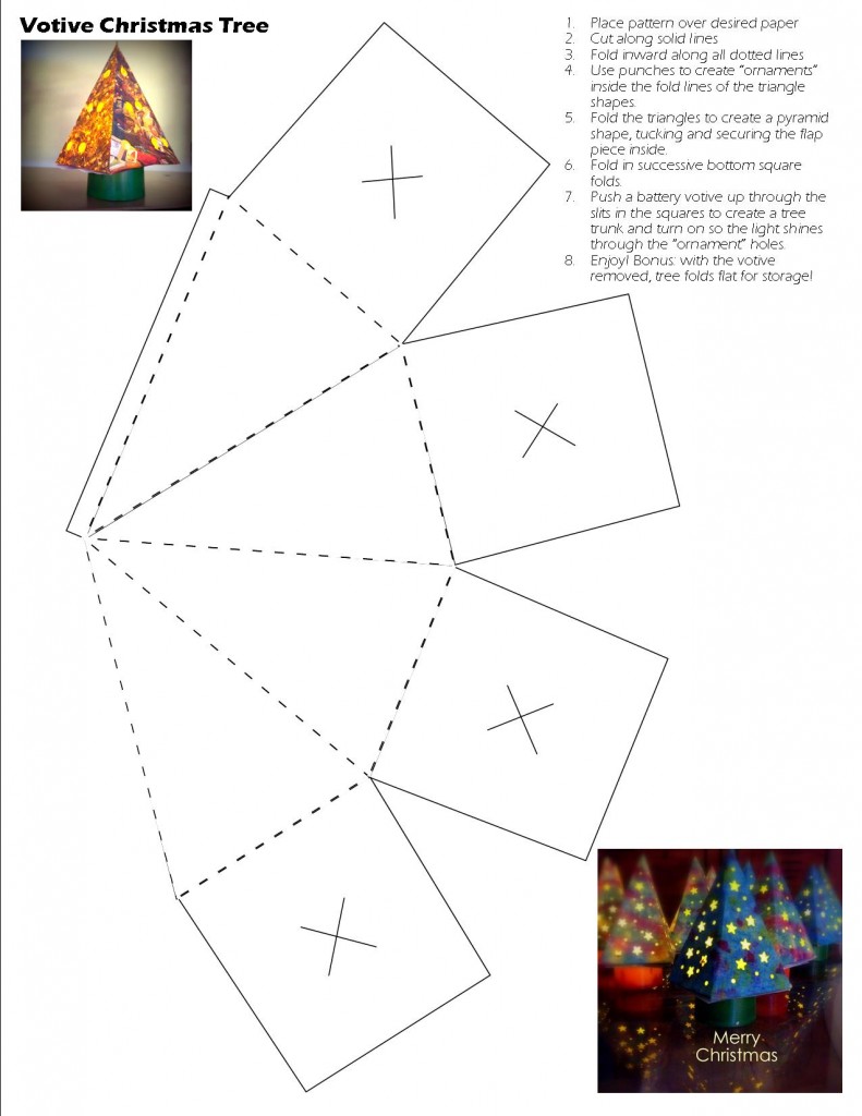 Lighted Tree Template