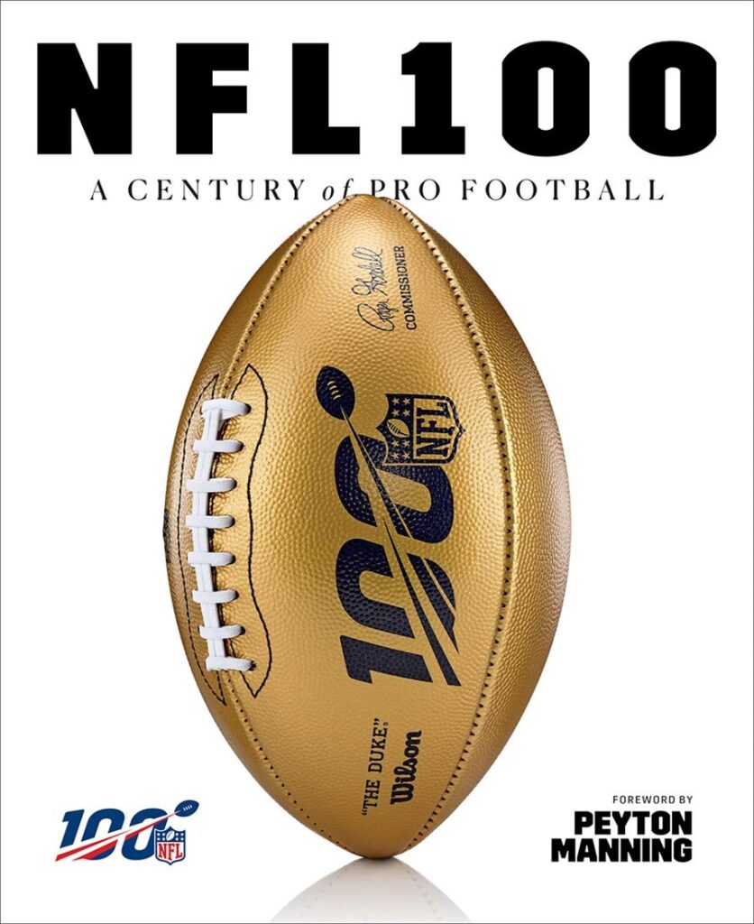 Cover of "NFL 100: A Century of Pro Football"