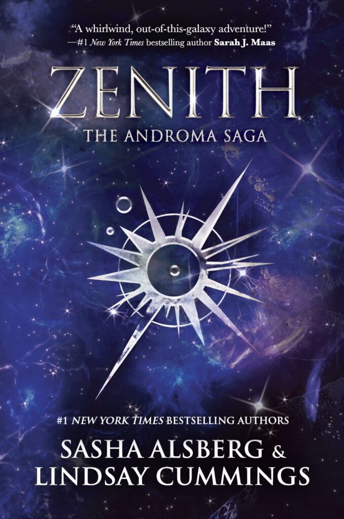 Cover of Zenith by Sasha Alsberg and Lindsay Cummings.