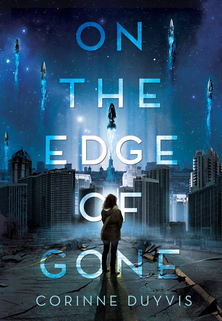 Cover of On the Edge of Gone by Corinne Duyvis